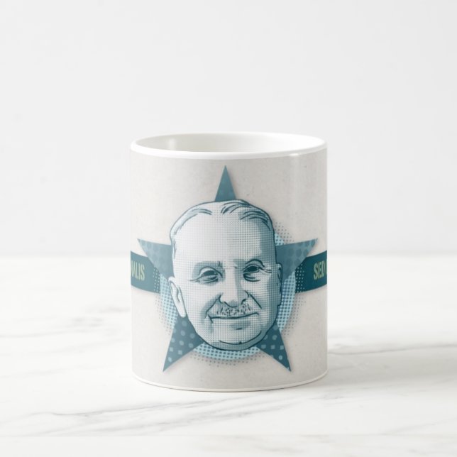Ludwig von Mises  - Tu Ne Cede Malis Mug (Center)
