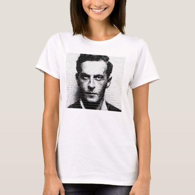 Ludwik Wittgenstein raster portrait T-Shirt (Front)