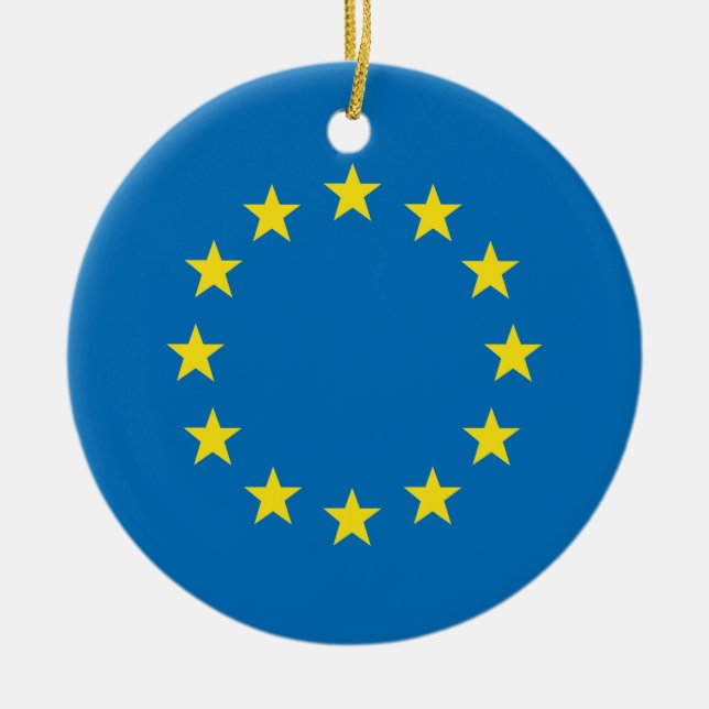 L'UE marquent la décoration d'arbre de Noël (Devant)
