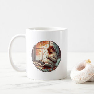 Lueur d'automne : Moments cosy de maternité   Mug