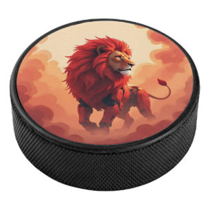 Lueur Rouge Profonde – Le Lion du Destin Brûlant. 