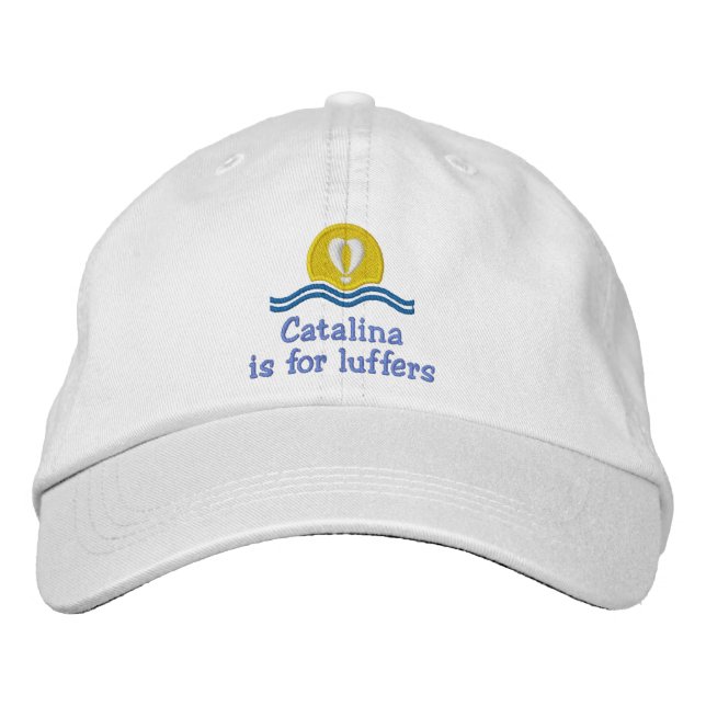 Luffers Sunset_Catalina Embroidered Hat (Front)