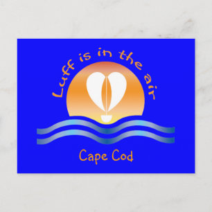 Luffers Sunset_Luff in air Cape Cod postcard