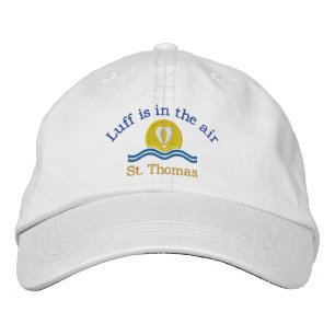 Luffers Sunset_Luff is in the air St. Thomas Embroidered Hat