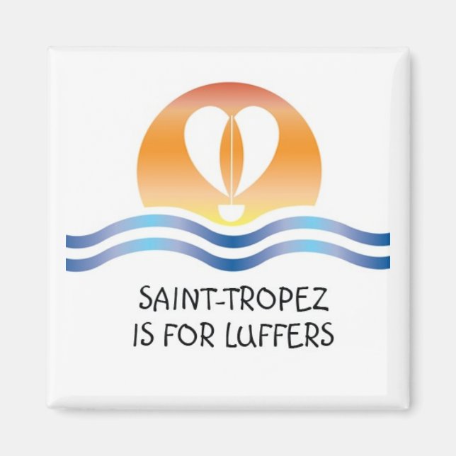 Luffers Sunset_Saint-Tropez magnet (Front)