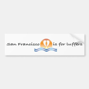 Luffers Sunset_San Francisco bumper sticker