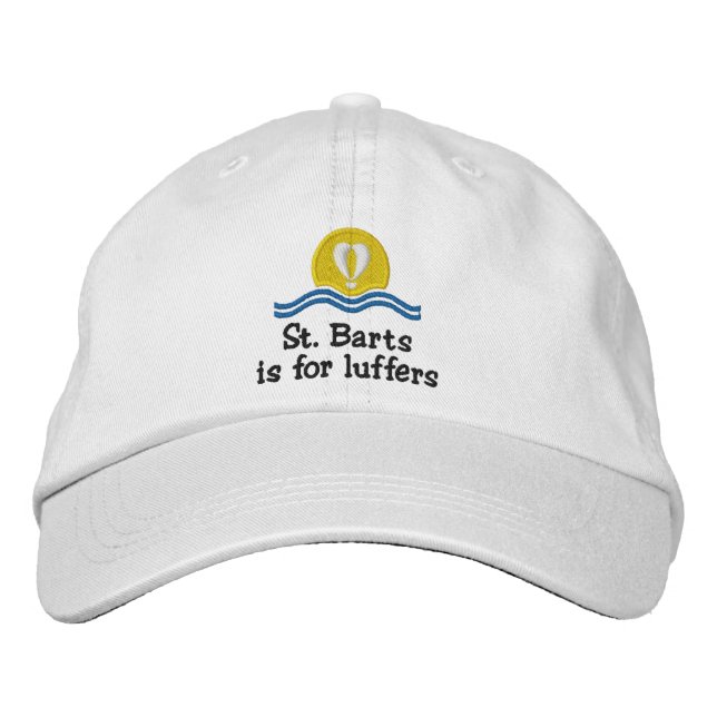 Luffers Sunset_St. Barts Embroidered Hat (Front)