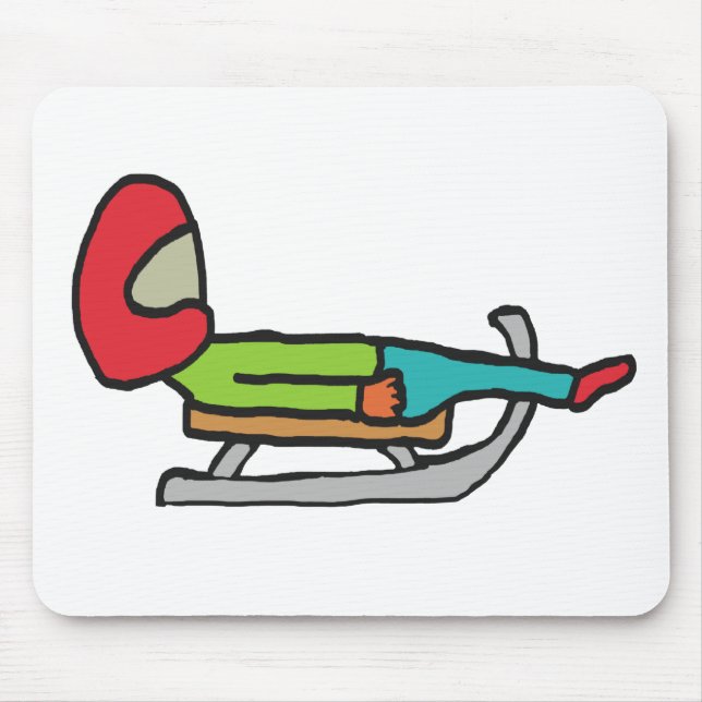 Luge Mouse Pad (Front)
