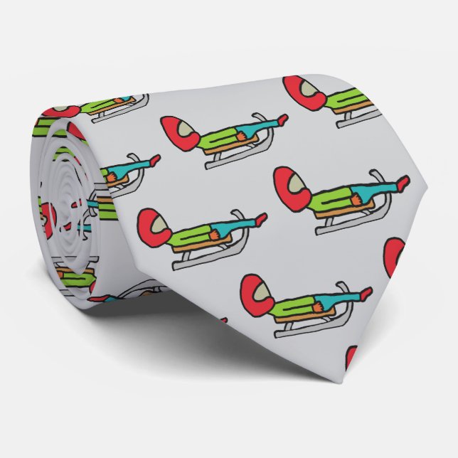 Luge Tie (Rolled)