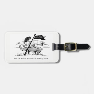 Luggage Label with Wai.