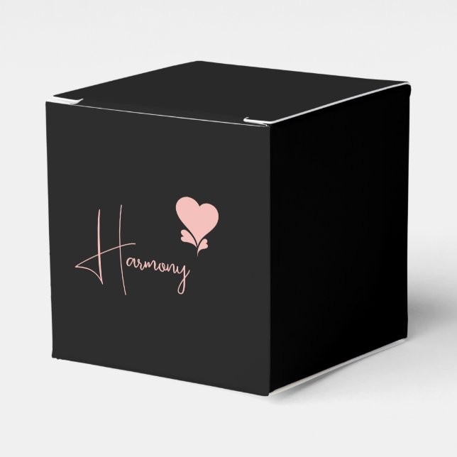 Luggage Luxury Suitcase Bridesmaid Travel Bag  Favor Box (Front Side)