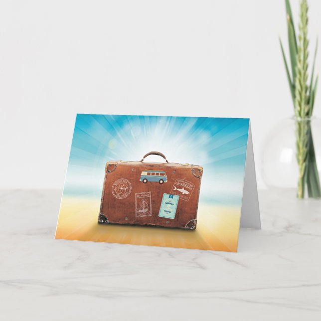 Luggage...packed and ready to go, card (Front)