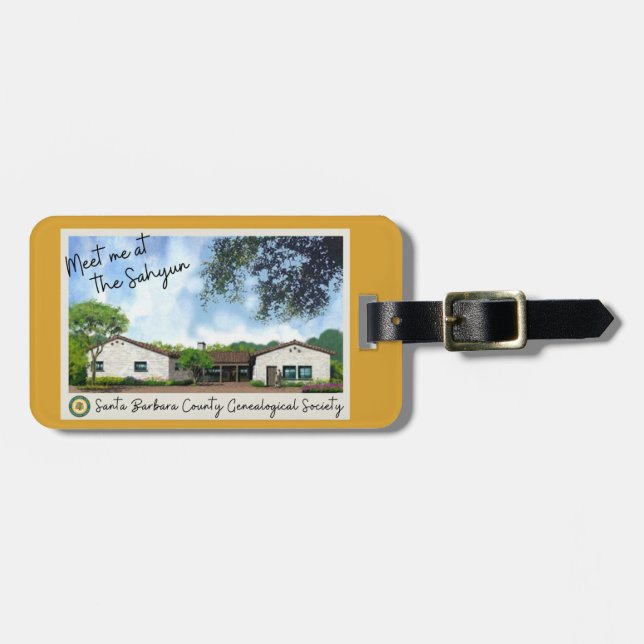 Luggage Tag (Front Horizontal)