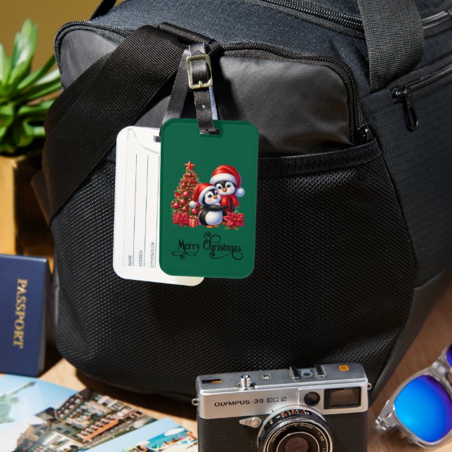 Luggage Tag (Front & Back)
