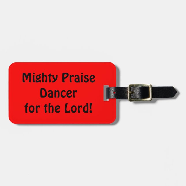 Luggage Tag (Front Horizontal)