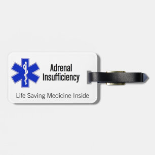Luggage Tag: Ask me about Life-Saving Steroids Tag