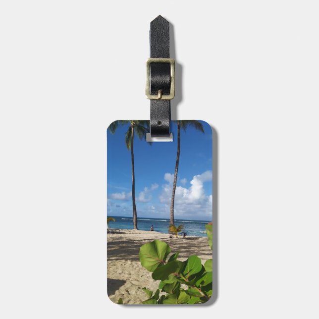 Luggage tag Beach (Front Vertical)