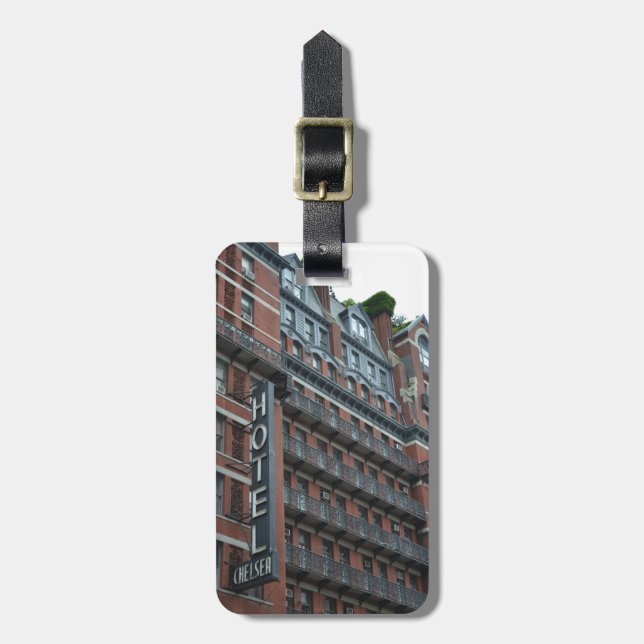 Luggage Tag: Chelsea Hotel Luggage Tag (Front Vertical)