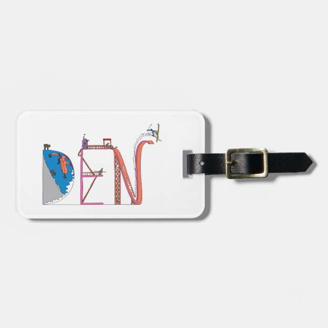 Luggage Tag | DENVER, CO (DEN) (Front Horizontal)