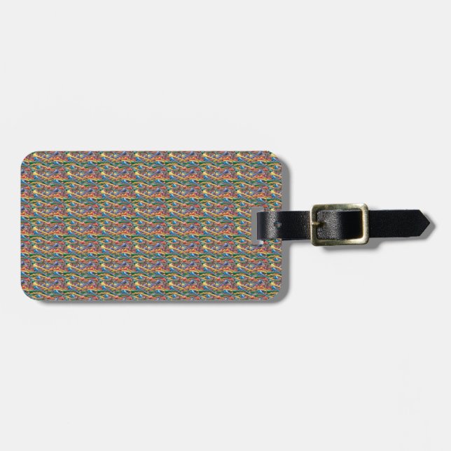 Luggage Tag/Golf Tee's Tag (Front Horizontal)