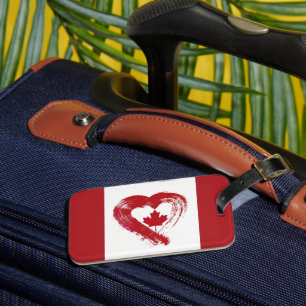 Luggage Tag Love Canada