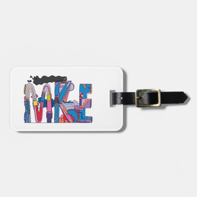 Luggage Tag | MILWAUKEE, WI (MKE) (Front Horizontal)