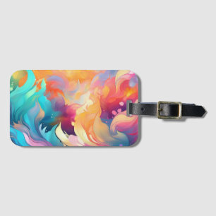 Luggage Tag —-pastel love