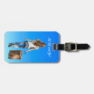 Luggage Tag, Personalized, Girls Trip Gifts Tag