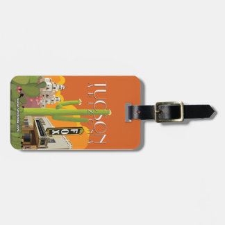 Luggage Tag, Retro-Tucson Image Luggage Tag