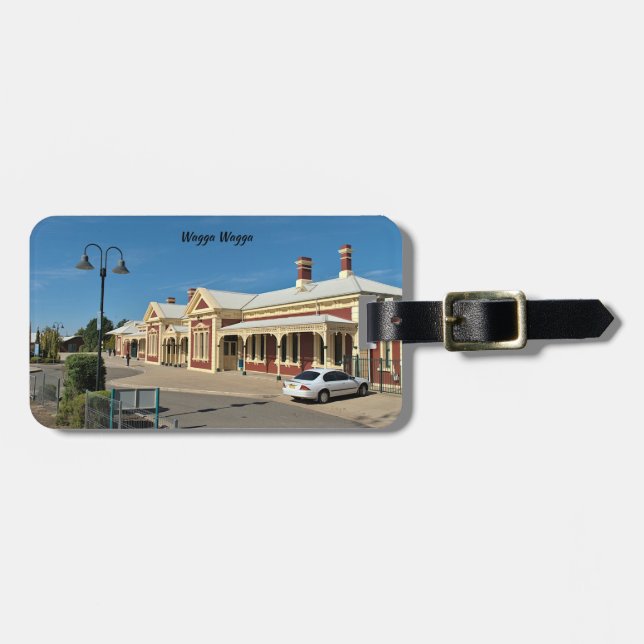 Luggage Tag ,transport tag, (Front Horizontal)