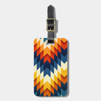 Luggage Tag w/ leather strap