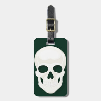 Luggage Tag w/ leather strap Stand out