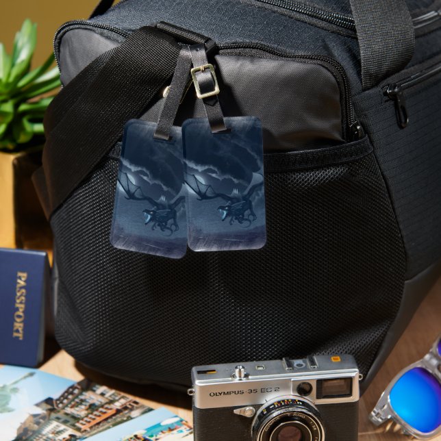 LUGGAGE TAG_WINGED DRAGON TAG (Front & Back)