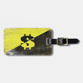 Luggage Tag with Cool Anarcho-Capitalist Flag