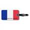Luggage Tag with Flag of France