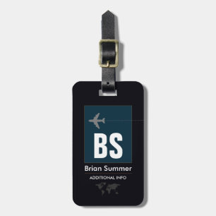Luggage Tag with Name to Identify Bags