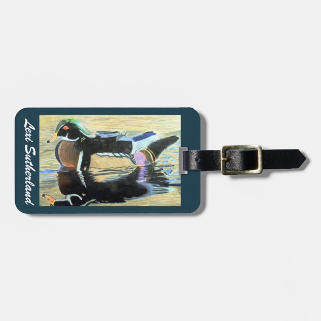 Luggage Tag with Quote - SRF (Front Horizontal)