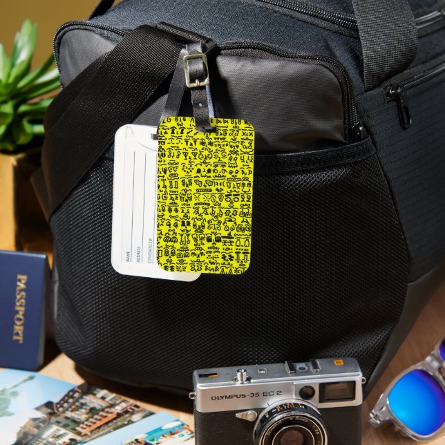 Luggage tags (Front & Back)