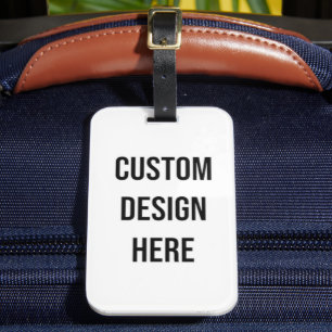 luggage tags custom design