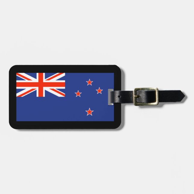 Luggage Tags of New Zealand (Front Horizontal)