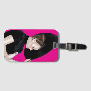 Luggage Tags. Pink Cherry Pie. Tag