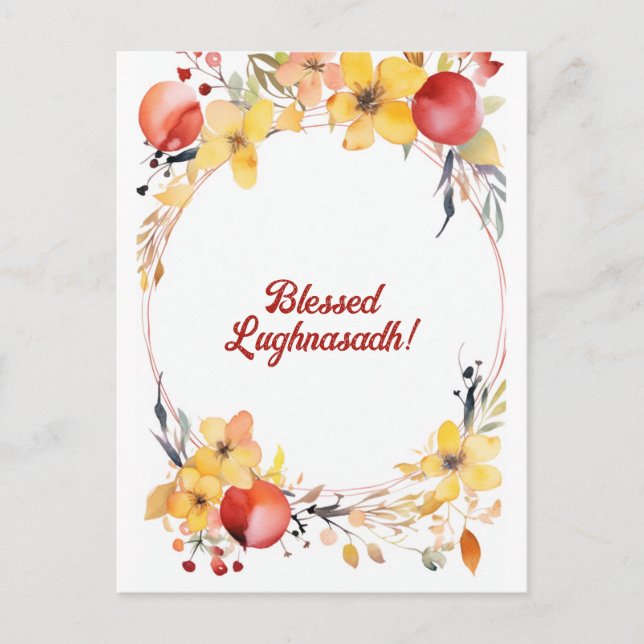 Lughnasadh Collection - Vintage Nordica Postcard (Front)