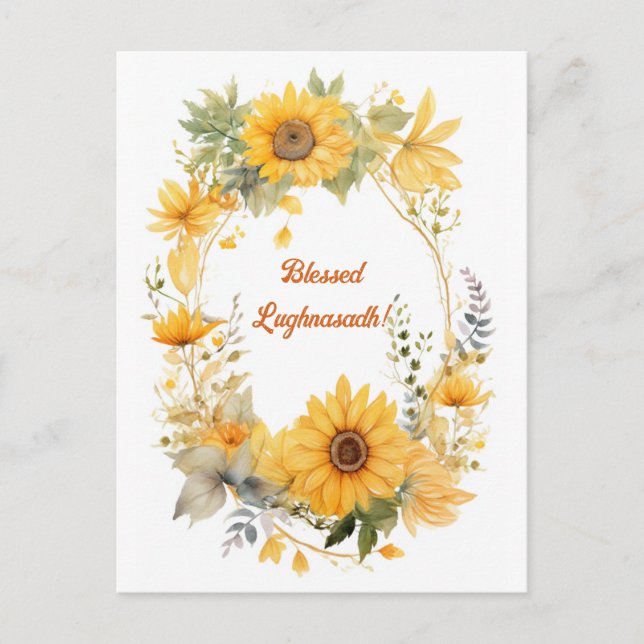 Lughnasadh Collection - Vintage Nordica Postcard (Front)