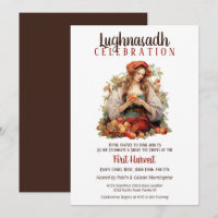 Lughnasadh Fall Harvest Party Apple Lady