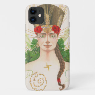 Lughnasadh Goddess Portrait iPhone 11 Case