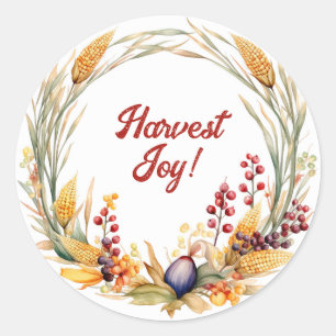  Lughnasadh Party Collection - Vintage Nordica Classic Round Sticker