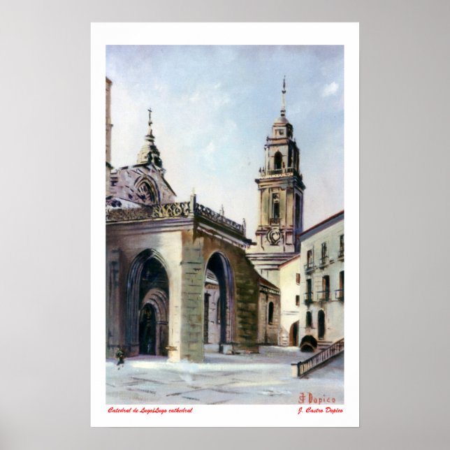 Lugo Cathedral Poster (Front)