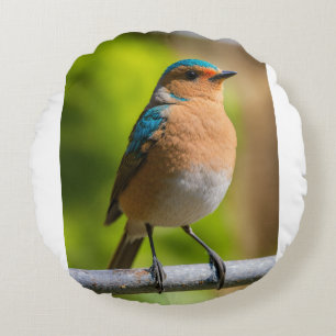 Luh Fit Bird Round Pillow