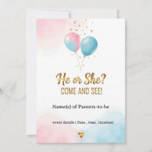 ✨ Lui ou Elle ? Invitation de la partie de révélat