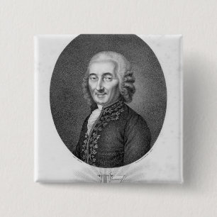 Luigi Boccherini 2 Inch Square Button
